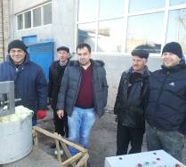 Состоялись тестовые испытания лукоочистительной машины V-ED51.5.