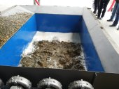 V-AB663 Бункер приемный, с функцией аспирации и разгрузки при помощи насоса, для тыквенной семечки.