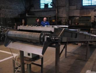 V-HC6.100 Шпаритель охладитель ленточный (нержавеющее наборное рабочее полотно)