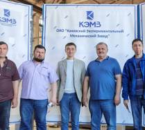 Первые лица Нежинского консервного завода с рабочим визитом посетили наше предприятие.