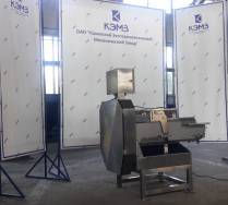 В рамках кластерного взаимодействия, АО «КЭМЗ» реализовал поставку новой резательной машины для листовых овощей  V-FD GW-806